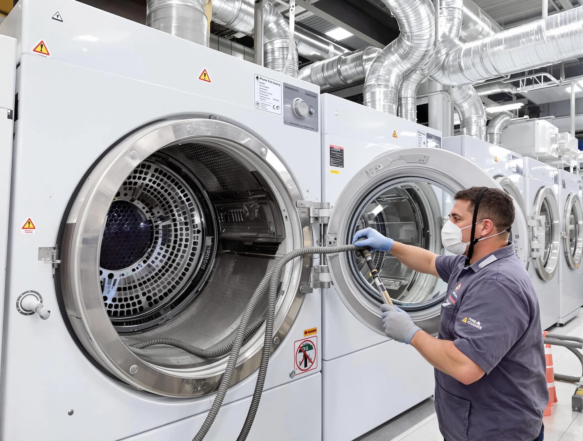 Industrial-grade dryer vent cleaning by Framingham Dryer Vent Cleaning in Framingham