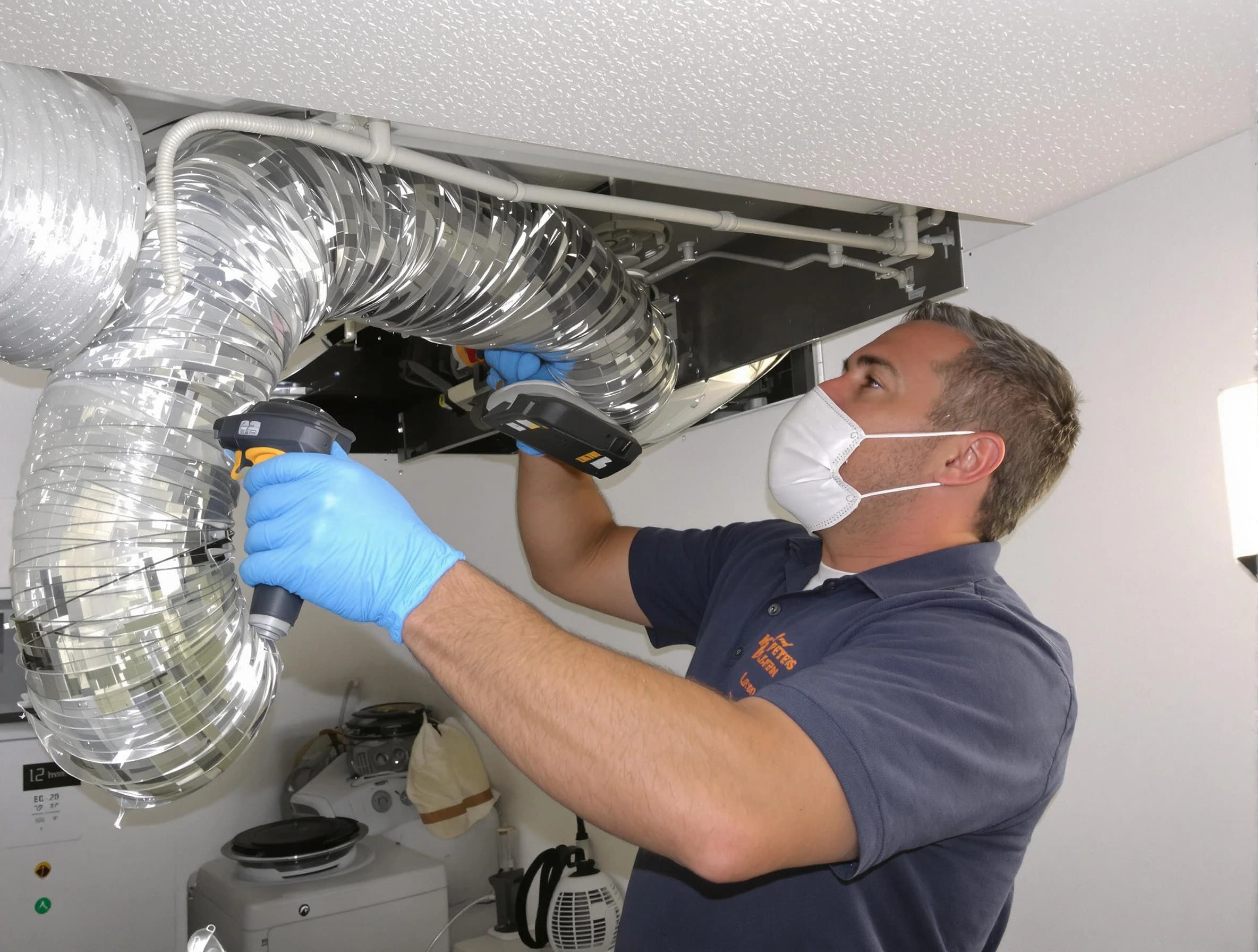 Framingham Dryer Vent Cleaning professional performing thorough residential dryer vent cleaning in Framingham